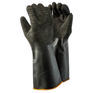 Dromex Synthetic H2-55 Crinkle Palm Rubber Gloves