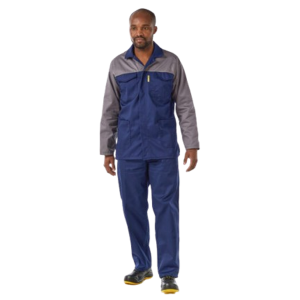 Dromex Navy Blue/Grey 65/35 Two-Tone Conti Jacket