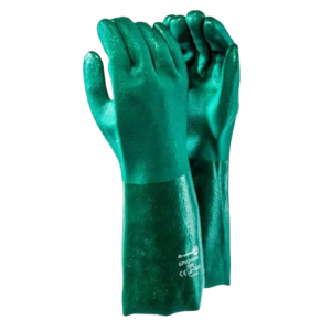 Dromex Synthetic Heavy Duty Green 40cm PVC Gloves