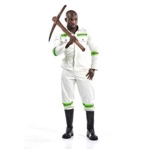 Dromex D59 Unbleached/White Mining Spec Boilersuit